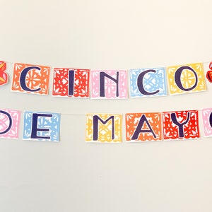 Cinco De Mayo Printable Banner | Fiesta | Instant Download | Print at ...