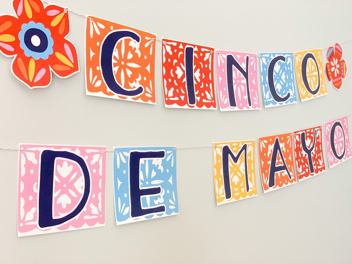 Cinco De Mayo Printable Banner Fiesta Instant Download - Etsy