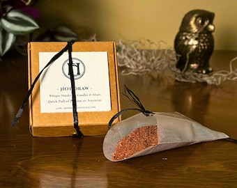 Hot Draw Whisper Powder • Attraction Ritual Dust • Passion & Magnetic Pull