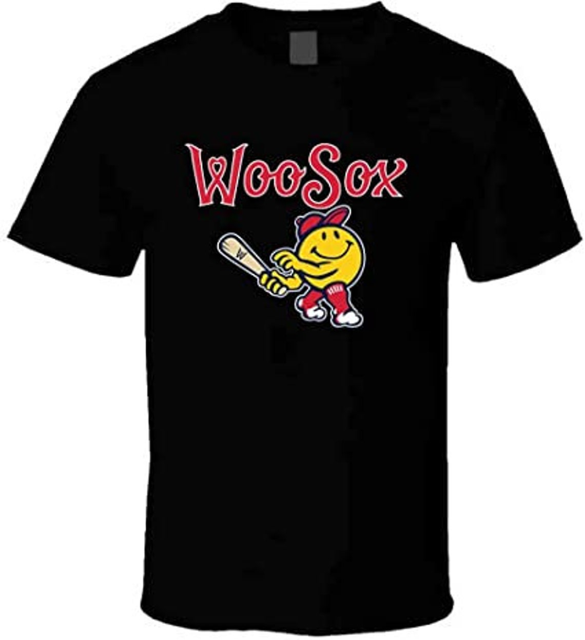 Woo Sox Worcester Baseball Fan T Shirt Short Short Sleeve for Etsy