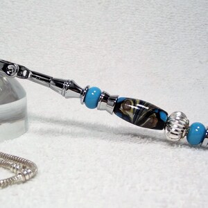 Jewelry Helper is a Perfect Gift to hold your Bracelet or Necklace while attaching Beautiful Helper has my Handmade Lampwork Glass Beads image 2