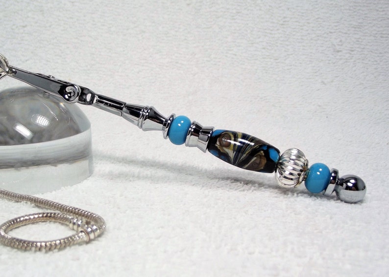 Jewelry Helper is a Perfect Gift to hold your Bracelet or Necklace while attaching Beautiful Helper has my Handmade Lampwork Glass Beads image 2