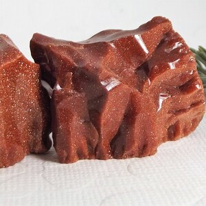 Goldstone Chunks compatible with 104 coe lampwork glass
