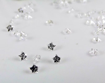 AAA Cubic Zirconia Star, 2mm Loose Gem (25 pc)
