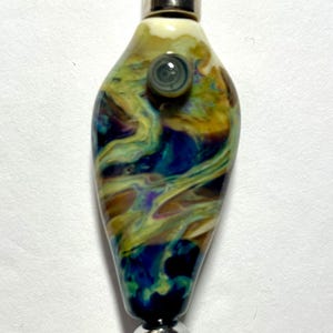 Key Finder with Lampwork Glass Beads by Glass Art Revealed for KATHLEEN