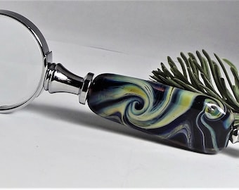 Magnifying Glass with Handmade Lampwork Glass Beads is the PERFECT GIFT for Everyone!