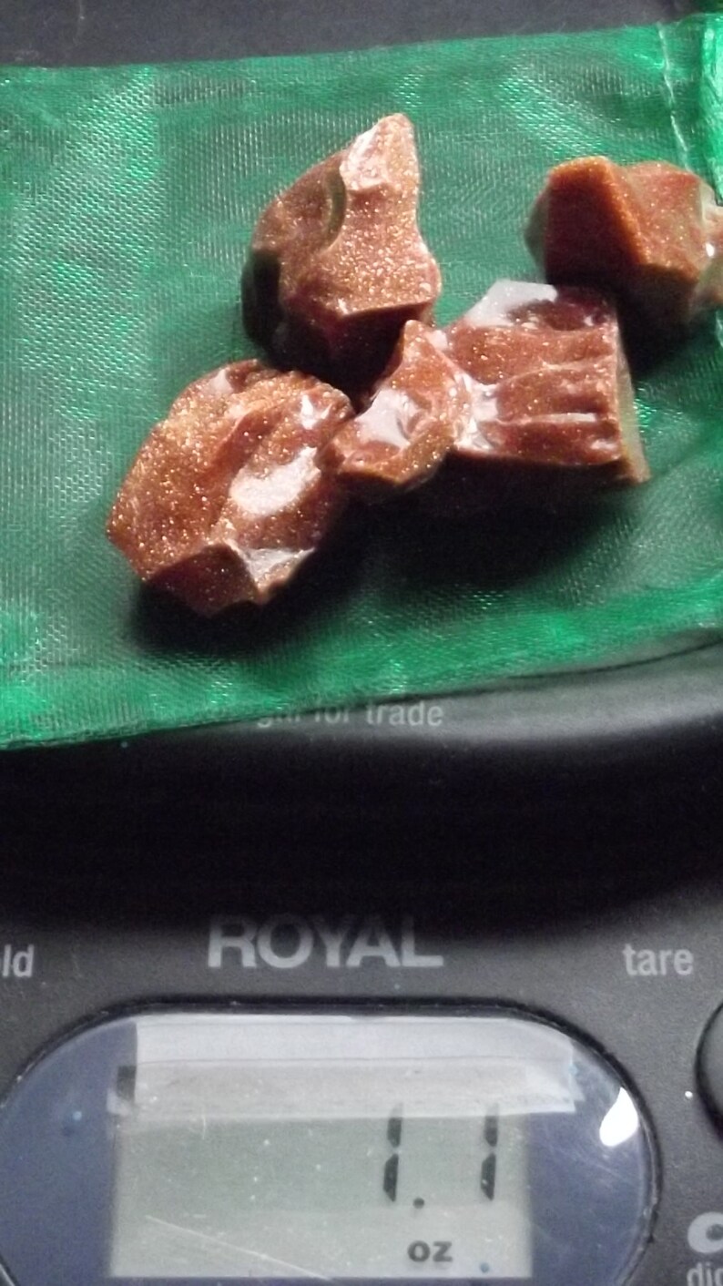 Goldstone Chunks compatible with 104 coe lampwork glass