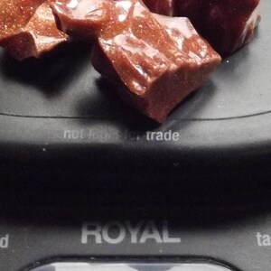 Goldstone Chunks compatible with 104 coe lampwork glass