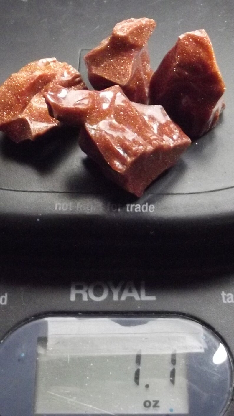 Goldstone Chunks compatible with 104 coe lampwork glass