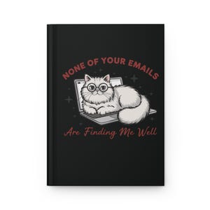 Cat Lover Journal  Funny Notebook Gift Cute Pet Owner Stationery
