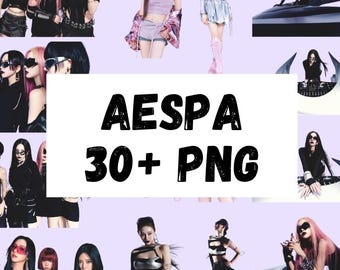 AESPA 直筆サイン入り Kpop ベクターファイル（デジタルダウンロード