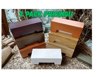 Handcrafted Wooden Riser – Large-Sized Display Stand for Kitchen, Bathroom, or Home Decor. Buy 2 Deal!!