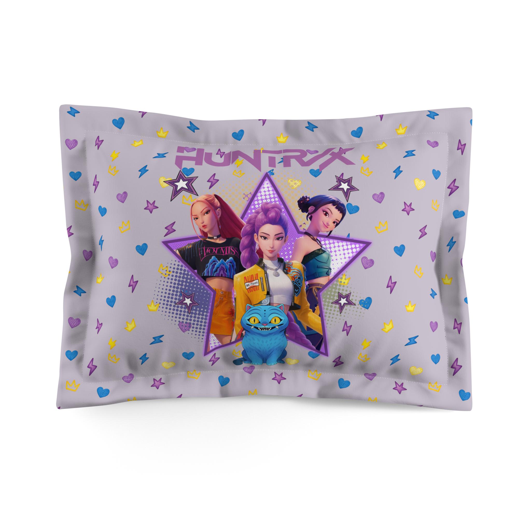 Discover Huntrix K-Pop Demon Hunters Microfiber Body Pillowcase Blue Anime Style