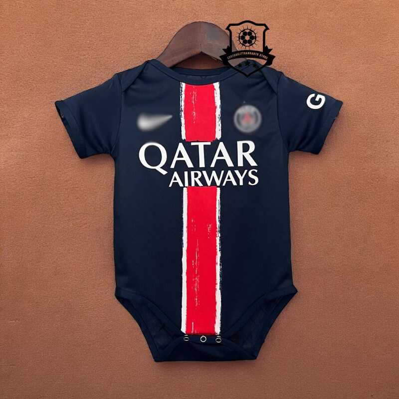 Body Bebe 24 25 Personalizado PSG Primera Equipacion Etsy Espana