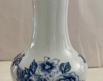 ヴィンテージ デルフトブルー 手描き花瓶