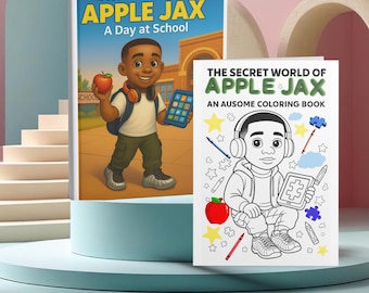 Autism-Inspired Early Reader & Coloring Book: The Secret World of Apple Jax™ (Digital Download