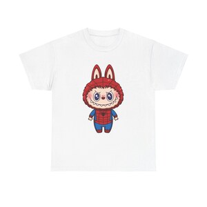 Cute Cartoon Animal Tee, Unisex Heavy Cotton Tee, Funny Graphic Shirt, Everyday Wear, Gift for Kids and Adults, Unique Fun Top