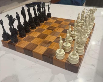 Walnut & Cherry Chess Board