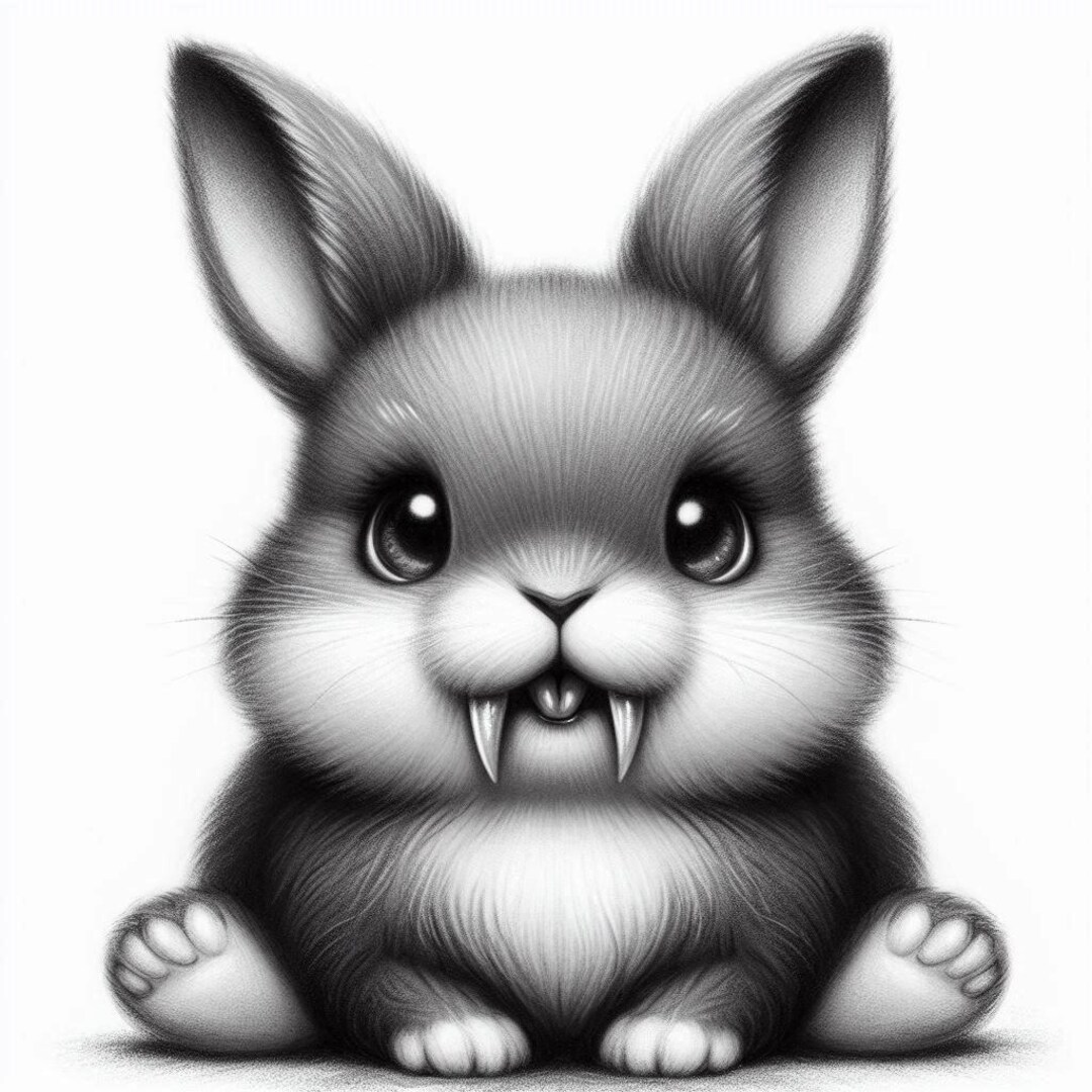 Baby Vampire Bunny - Etsy