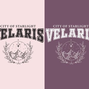 Velaris City Of Starlight PNG, ACOTAR City of Starlight Png, Regalo per fan di SJM, The Night Court Png, Luna e stelle mistiche, Regalo per amanti dei libri