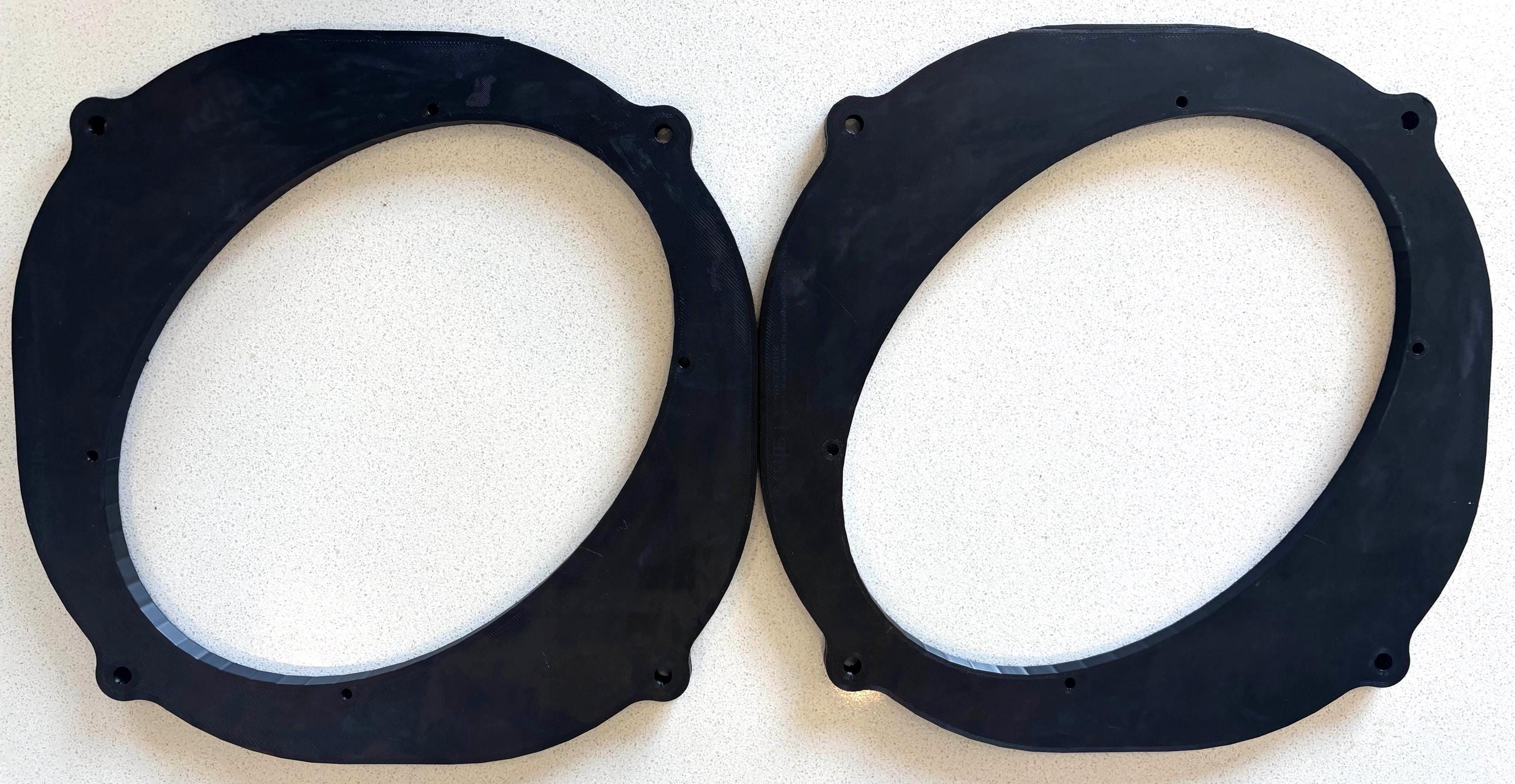 2005-2013 C6 Corvette 6x9 Inch Speaker Adapters