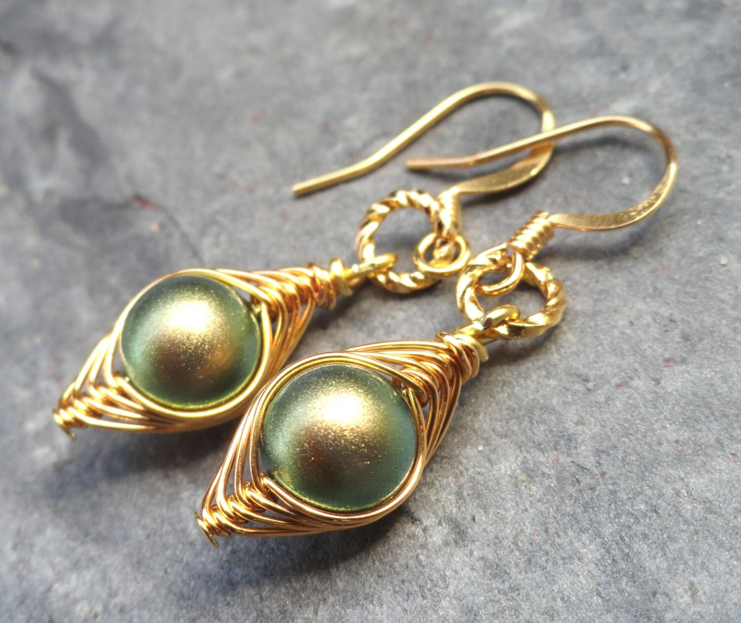 Peas in a Pod Pea Pod Earrings One Pea in a Pod Earrings Etsy