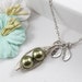 see more listings in the Necklace • 2 peas section