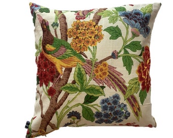 50cm x 50cm bright bird cushion cover collection