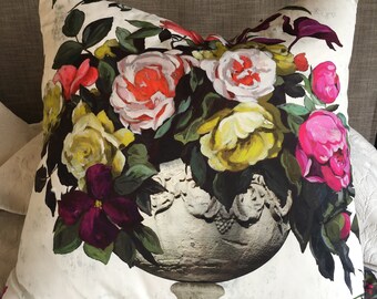 Designers Guild Cushion cover, Floral Cushion Cover, Rugosa cushion cover.