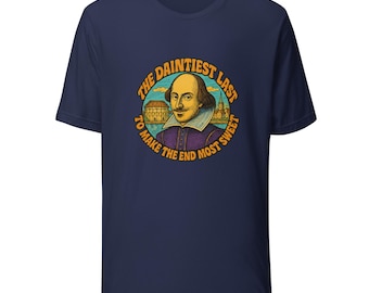 Shakespeare Globe Theatre T-Shirt: Retro Literary Gift for Readers