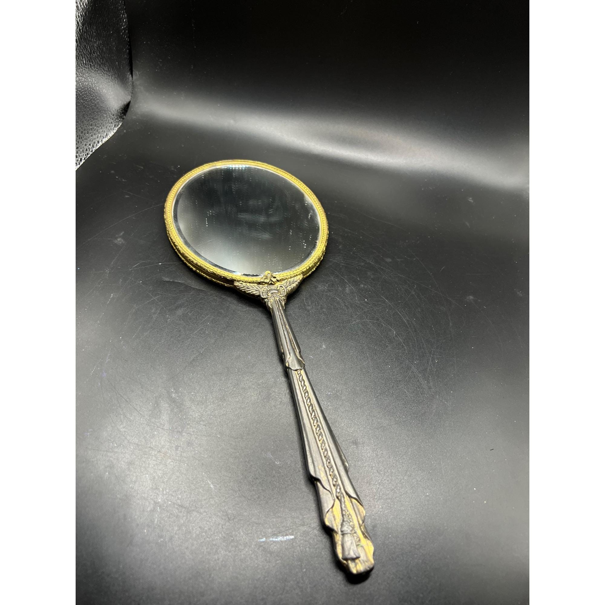 Gold Handheld Mirror - Etsy