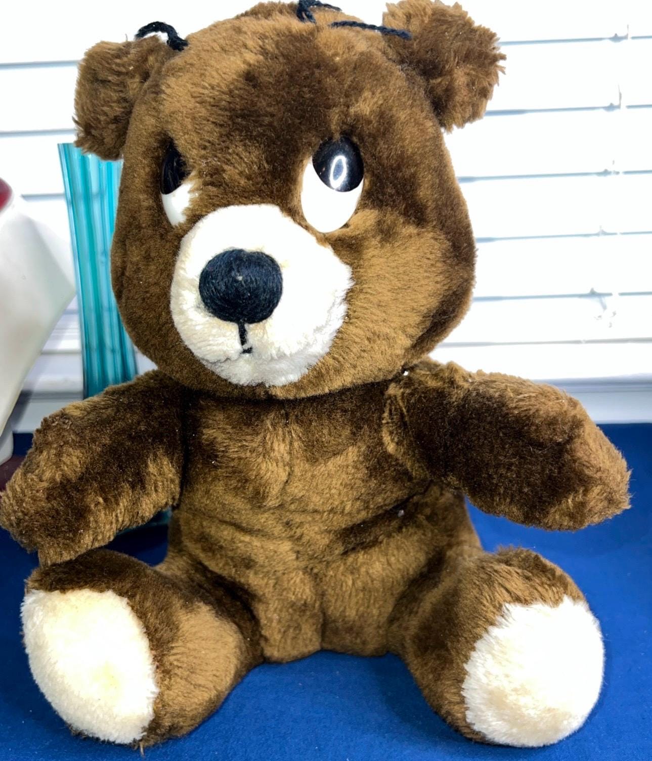 70s Dakin Teddy Bear - Etsy