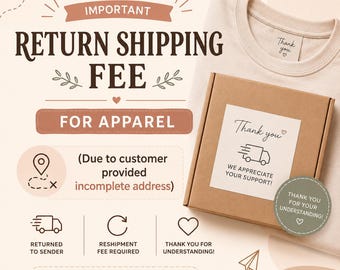 Reship Shipping Fee