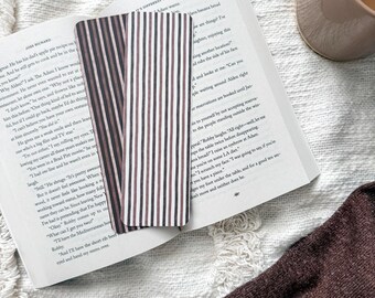 Coffee-Colored Stripes Bookmarks