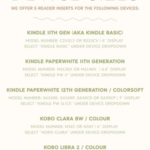 Shark Diving E-Reader Insert: Compatible with Kindle and Kobo, Bookish Accessories Bild 4