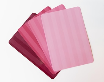 Love Lines Striped Pink E-Reader Insert: Compatible with Kindle and Kobo, Bookish Accessories