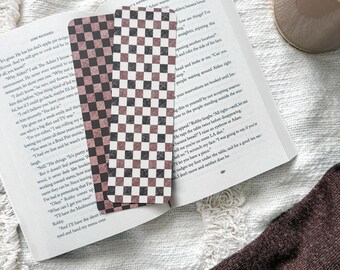 Checkered Café Bookmarks