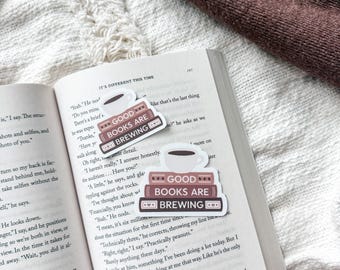 Good Books Are Brewing Sticker