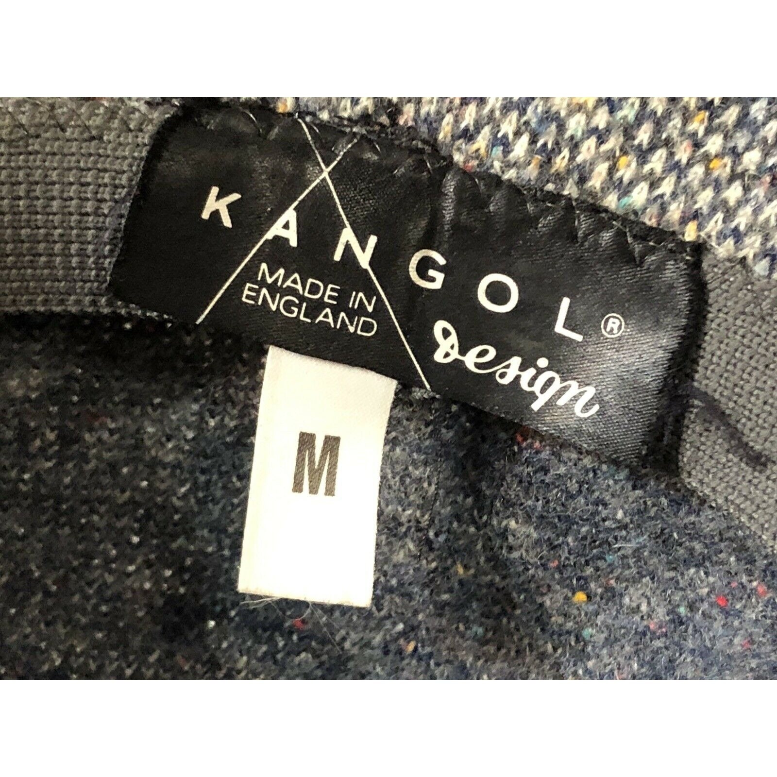 Kangol Design Made in England VTG Cotton Crusher Hat Kangol Cotton Crusher Bucket Hat Black Made | Mercari main image 2