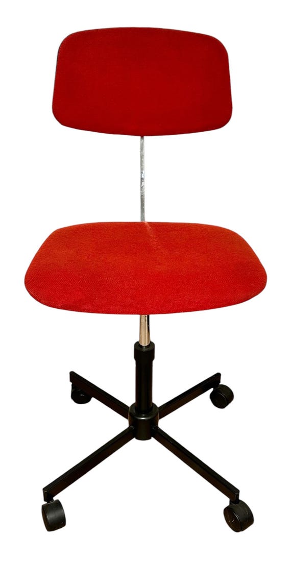 Vintage Rabami Stole Kevi Jorgensen Rasmussen Desk task Chair Denmark Mid Century Modern Etsy Denmark