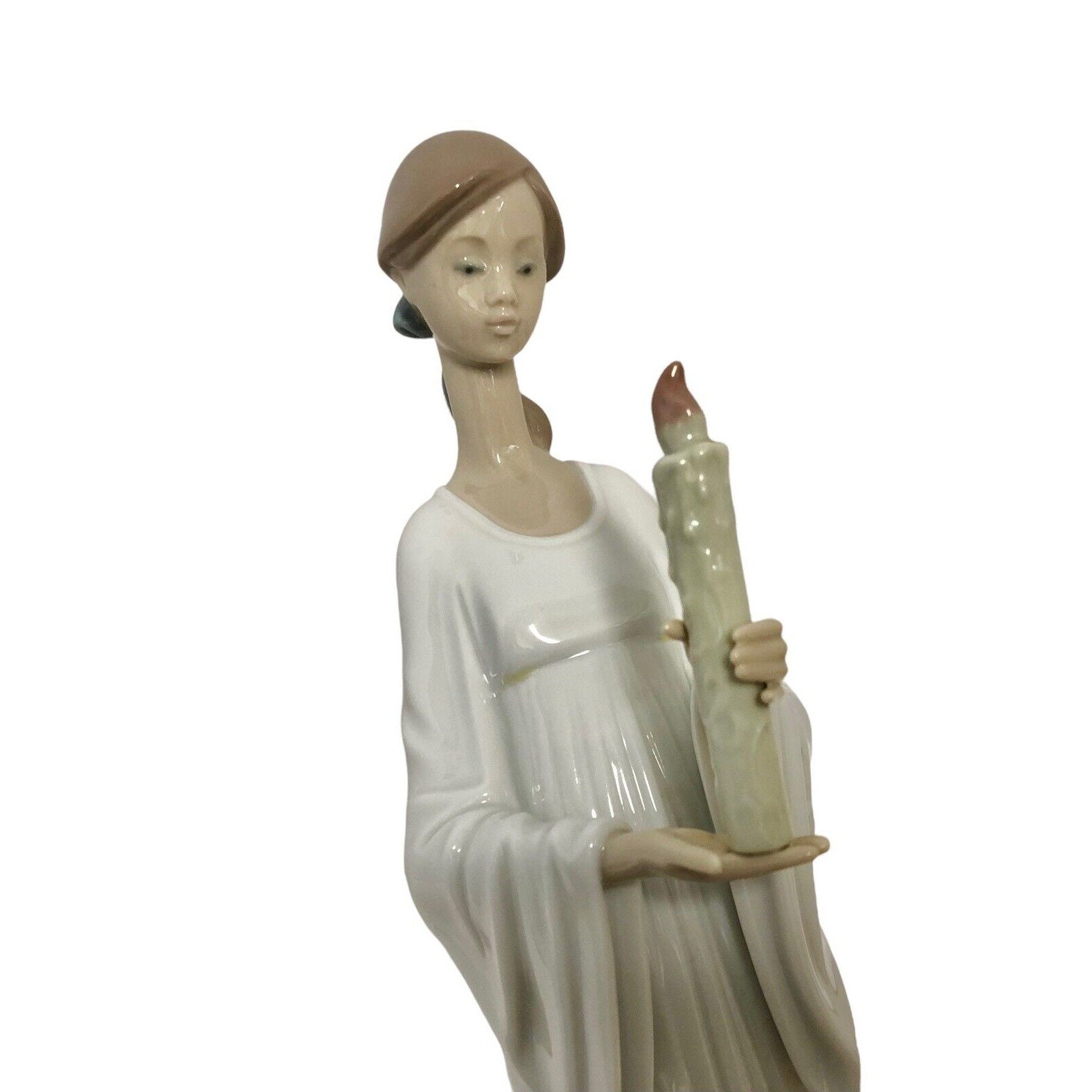 Lladro Porcelain Figure Light & File 6376 Excellent Condition W