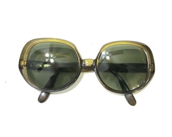 Christian Dior 648 Prescription Sunglasses Olive Green 52-18