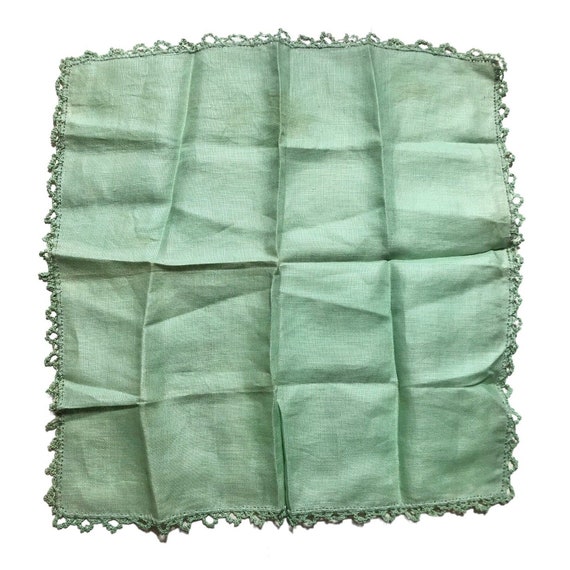 Green Velvet Handbag Purse VOGUE Barrettes HANES … - image 8