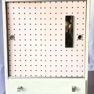 Vintage Pink BARBIE Clothing Wardrobe Closet Storage Furniture Accessory