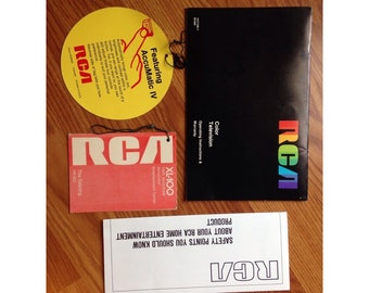 RCA XL-100 Sebring HR902 TV Tag EF209 Operating Instructions Manual Safety Point