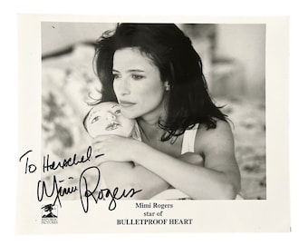 Mimi Rogers Signed Autographed To Herschel 8" X 10" Photograph Bulletproof Heart