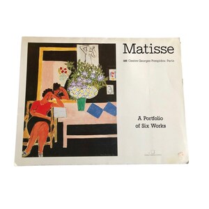 HENRI MATISSE PORTFOLIO 5 Works Neues Publishing Germany 1990