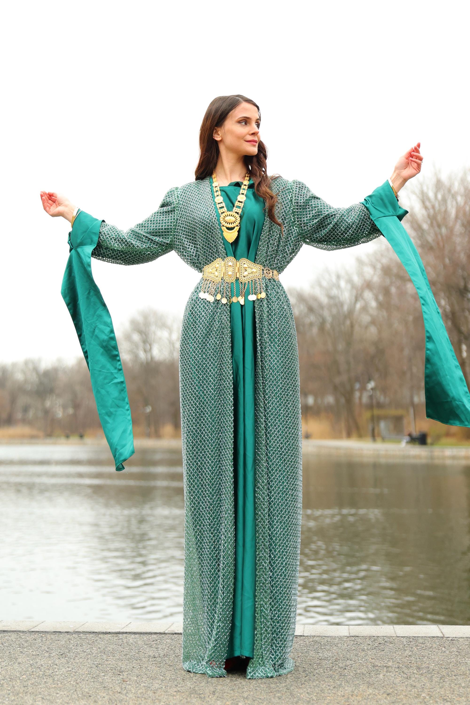 wrap maxi dress with sleeves Silk Billowy Sleeve Midi Do Not Bleach Sapg::865 Plunge Mini Cover-Up Dress Sleeve Length:Extra Long - 36.5
