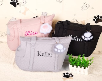 Customized Lightweight Pet Carrier: Soft and Breathable Carrying Tote for Small Dogs and Puppies