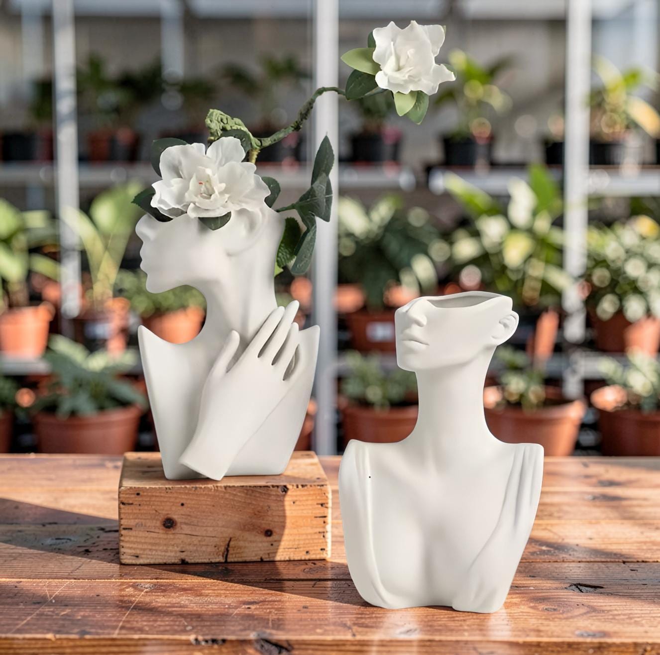 Hand shaped vase - Etsy 日本